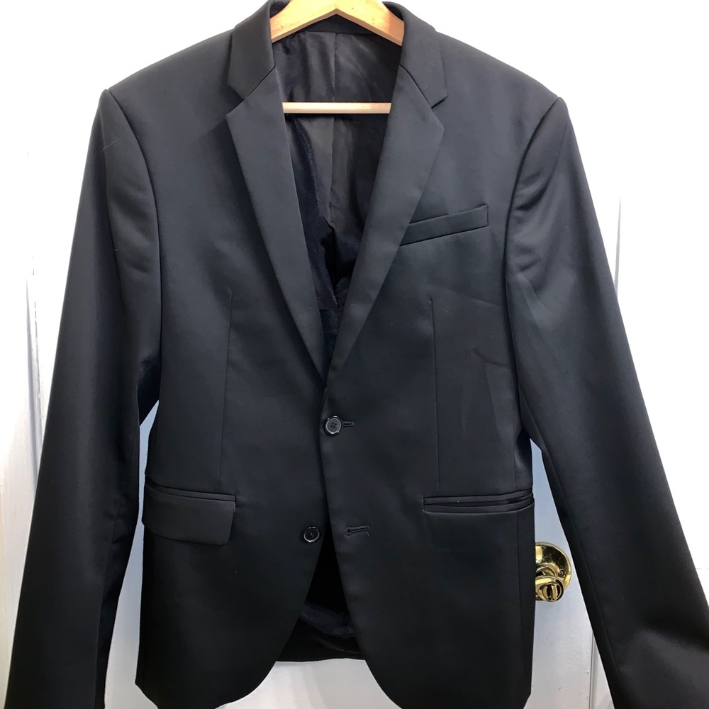 Black ZARA man Technical blazer US 44